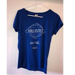 Royal blue Hollister t-shirt